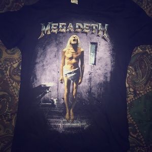 Megadeth Countdown To Extinction Black Tee